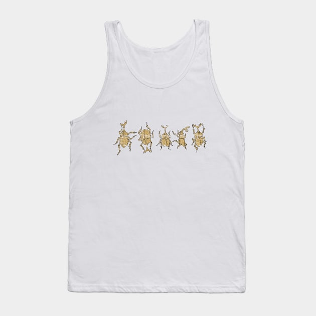 rhinoceros beetle RB001 Tank Top by cutequokka